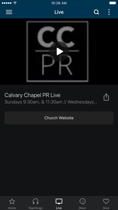 How to cancel & delete Calvary Chapel Puerto Rico from iphone & ipad 3