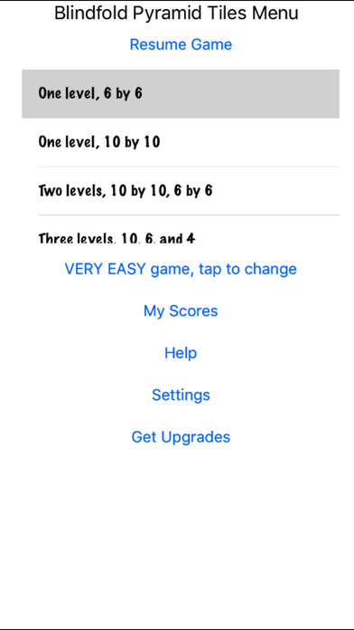 How to cancel & delete Blindfold Pyramid Tiles from iphone & ipad 2