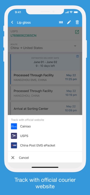 Packages - Track Your Parcels