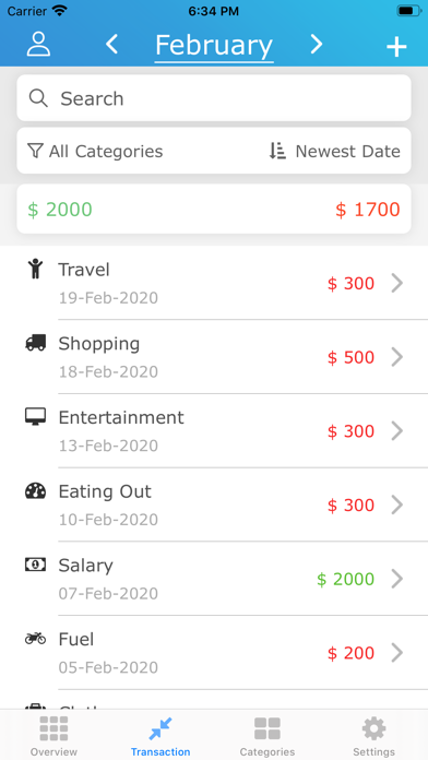 Budget App : Budget planner screenshot 2