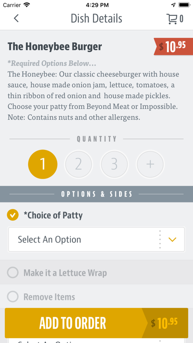 Honeybee Burger screenshot 4