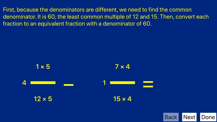 Practice2Master Fractions