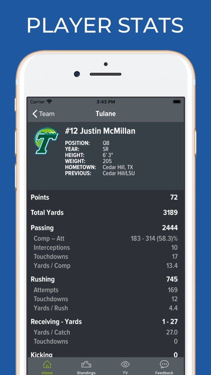 Tulane Football Schedules screenshot-3