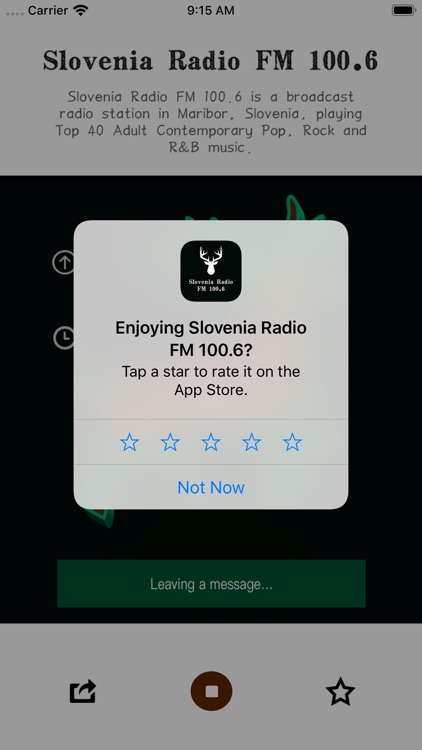 Slovenia Radio FM 100.6 screenshot-3