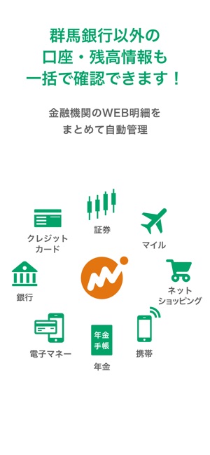 マネーフォワード For 群馬銀行 をapp Storeで