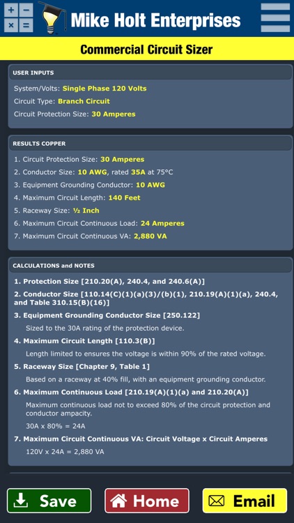 Mike Holt's Electrical Toolbox screenshot-3