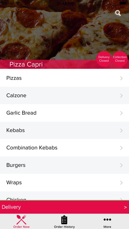 Pizza Capri