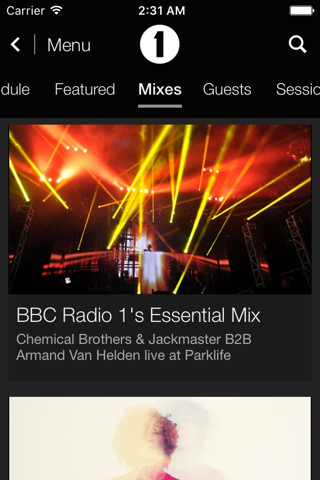 BBC iPlayer Radio screenshot 2