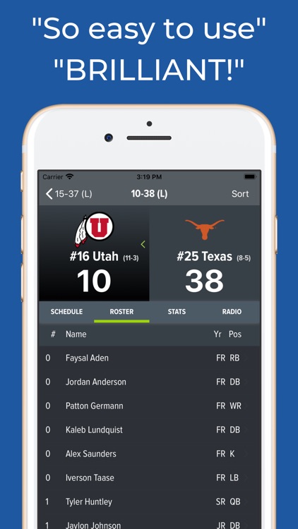 Utah Football Schedules