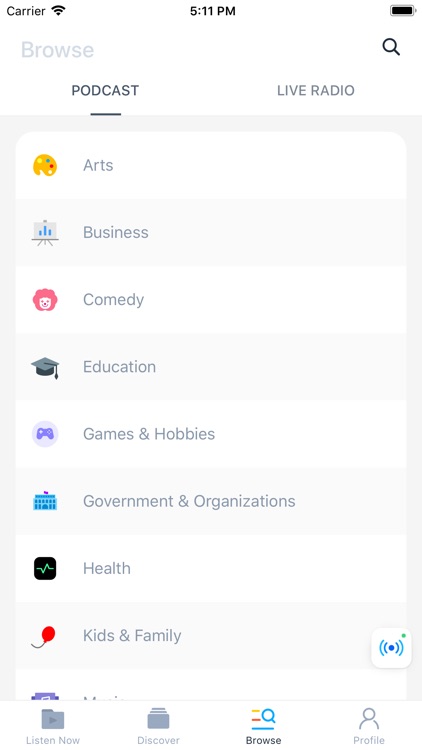 Moon FM - The Podcast App screenshot-7