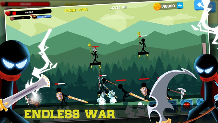 Stickman Archer - Spear War screenshot-5