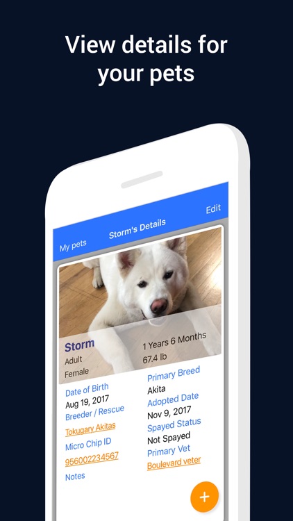 PetTracks - Pet Management
