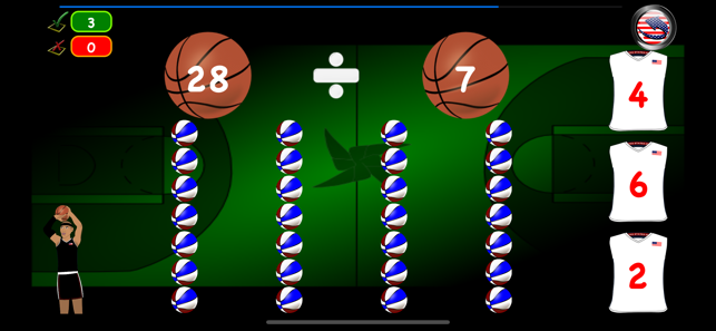 Games Math Basket Learn Lite(圖5)-速報App