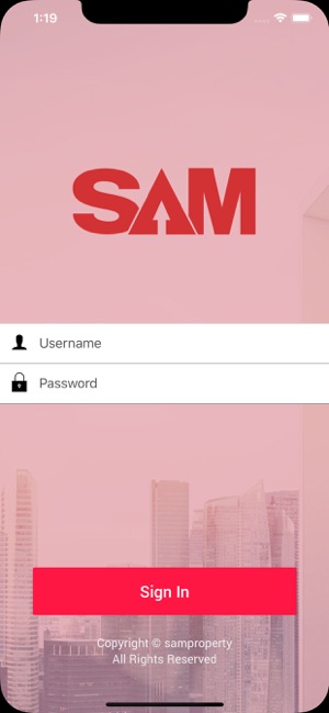 SAM Mobile App