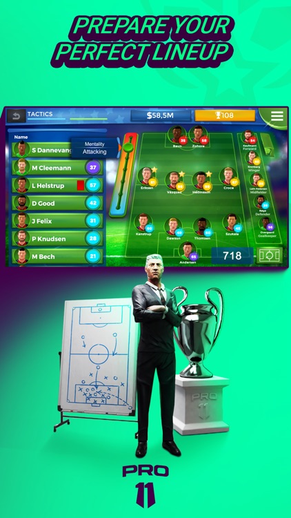Pro 11 - Soccer Manager Game screenshot-0