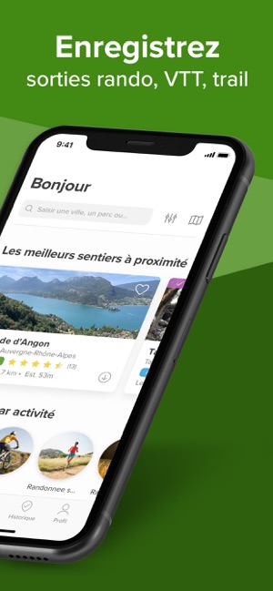 Alltrails Rando Sentiers Carte Dans L App Store