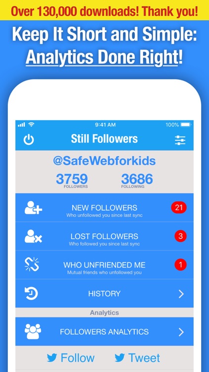 Still Followers for Twitter screenshot-0