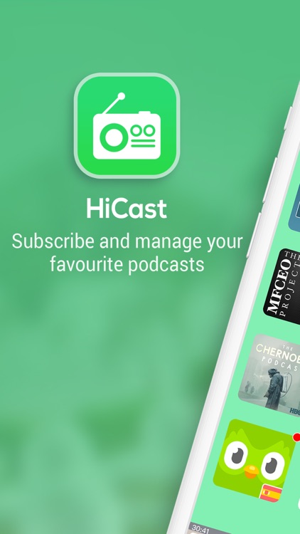 HiCast: RSS Podcast Player screenshot-0