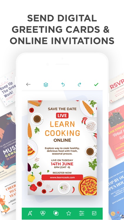 Invitation Maker- Make Invites screenshot-0