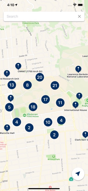 Berkeley Campus Maps