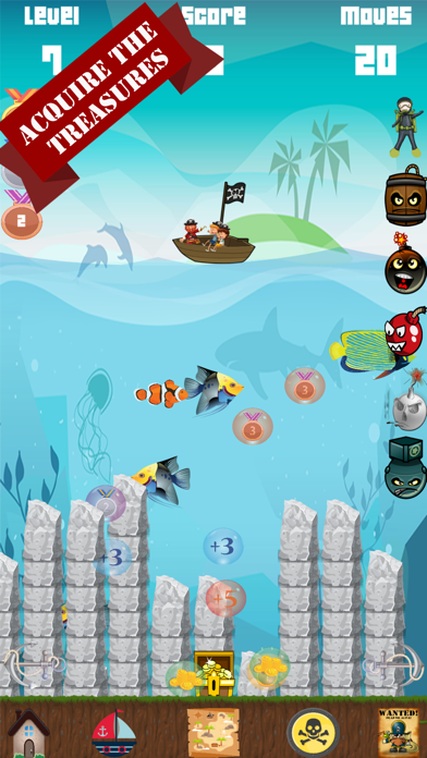 Pirate Bomber: King of the sea screenshot 2