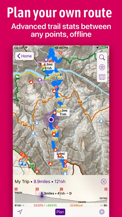 Hikepack: Clever Hiking Maps screenshot-3