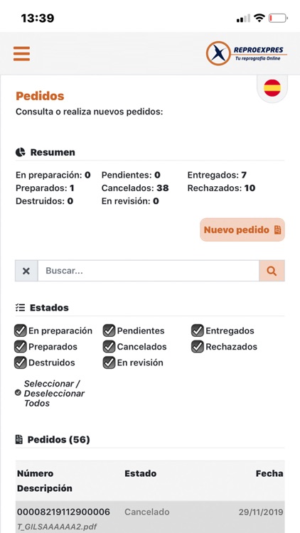 Impresora Reproexpres screenshot-3