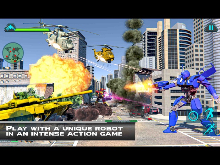 3D World Tank Robot Helicopter