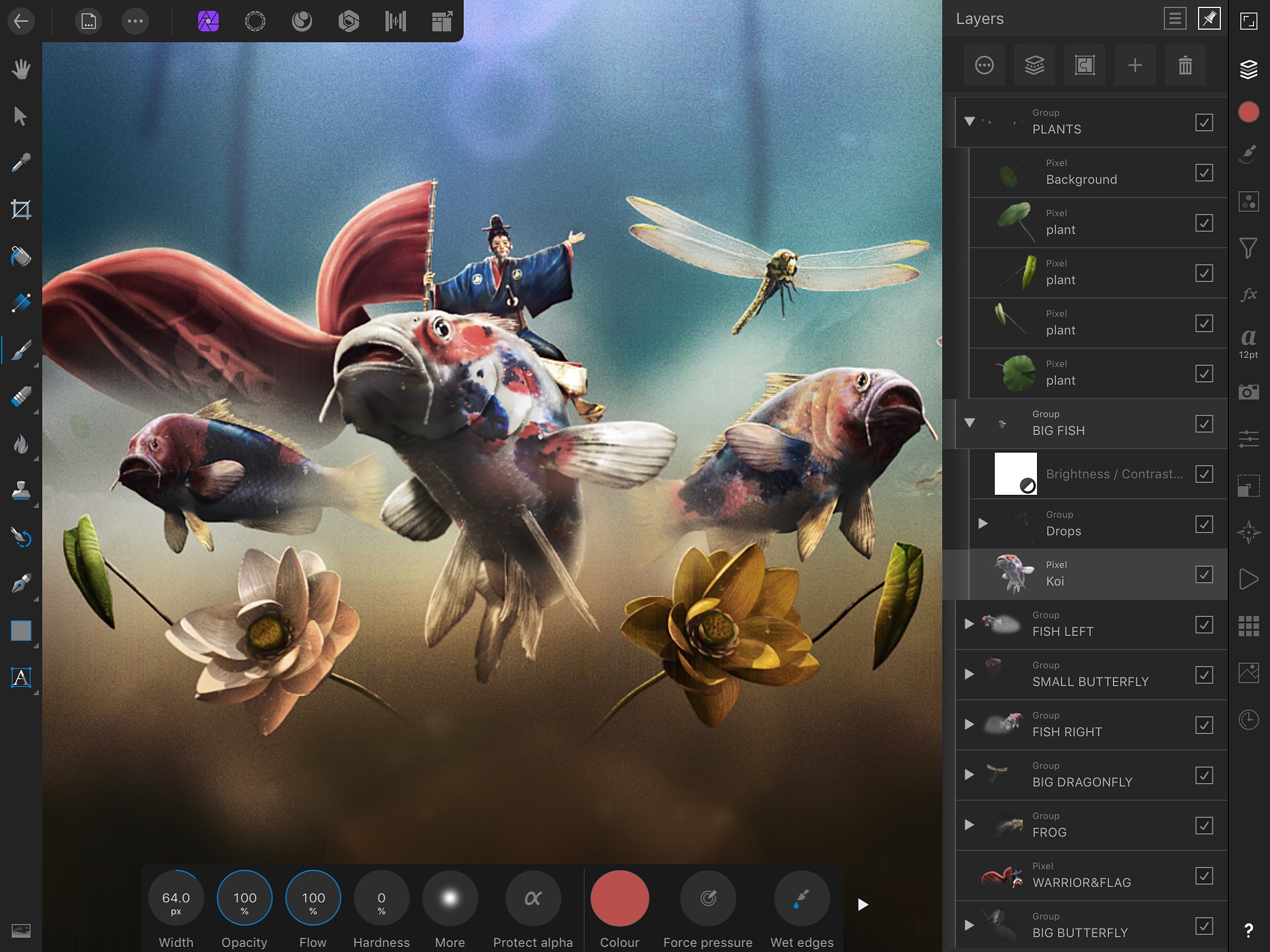 Screenshot do app Affinity Photo
