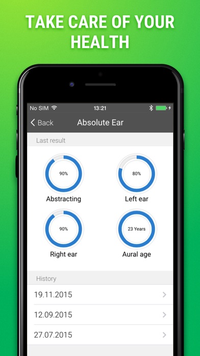 Absolute Ear: Diagnostics screenshot 4