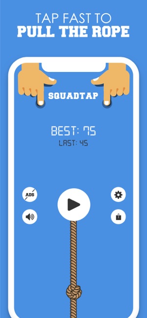 Squad Tap: Tug of War game