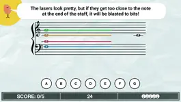 Game screenshot Note Reading - Lasers apk