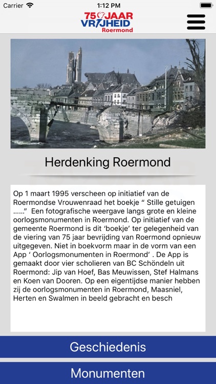 Oorlogsmonumenten Roermond