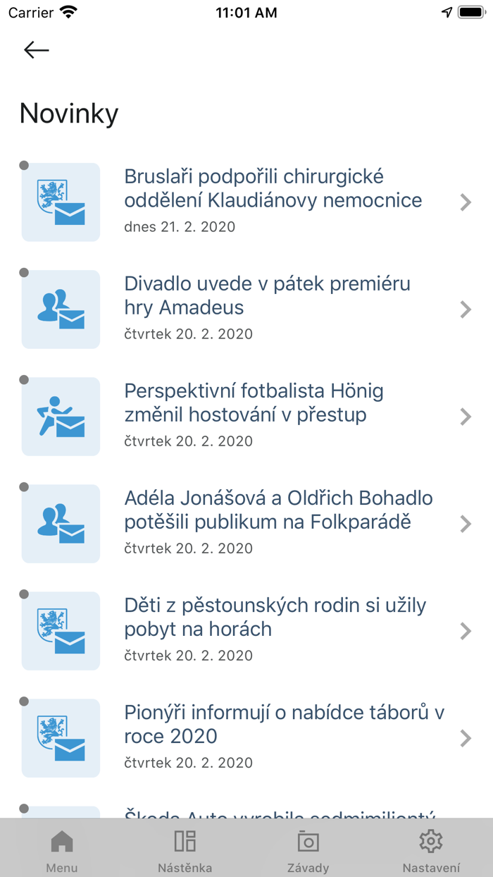 Mladá Boleslav v mobilu