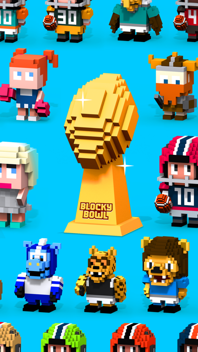 Blocky Football - Endless Arcade Runner Screenshot 5