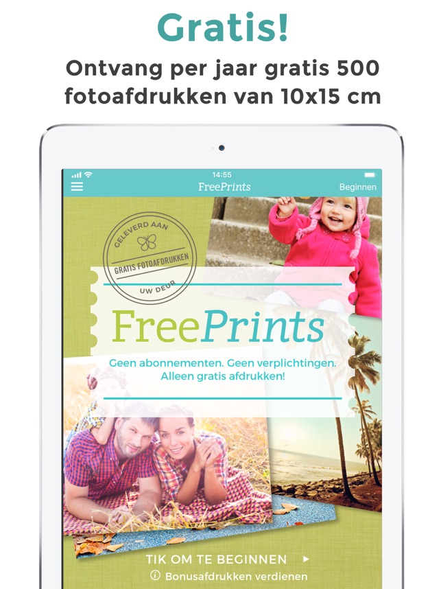 FreePrints - Foto's bezorgd de App Store