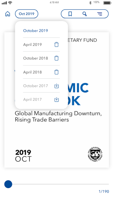IMF Global Economic Reports screenshot 3
