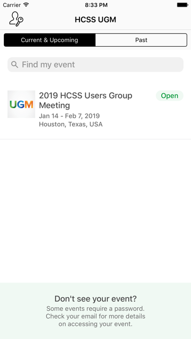 How to cancel & delete HCSS Users Group Meeting from iphone & ipad 4