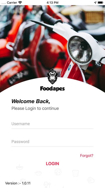 FoodApes Driver Application