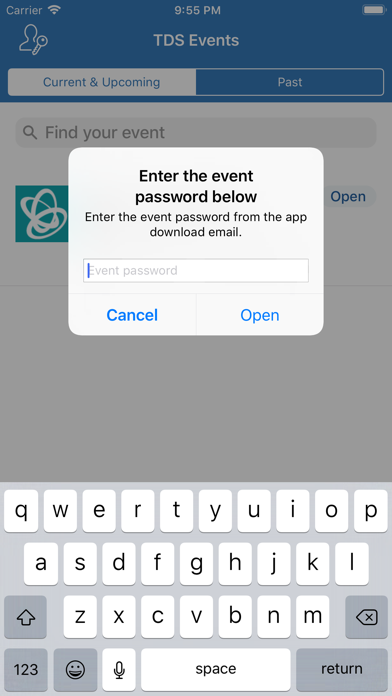 How to cancel & delete TDS Events from iphone & ipad 2