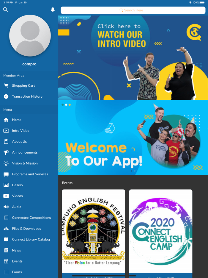 Connect Global English Gateway