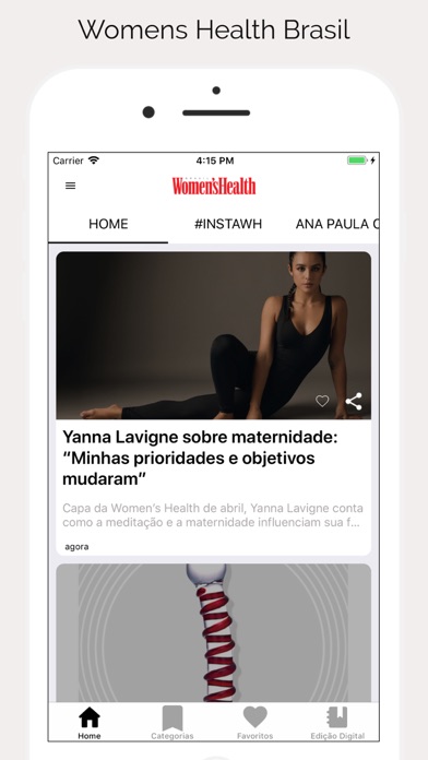 Women's Health Brasil screenshot 2