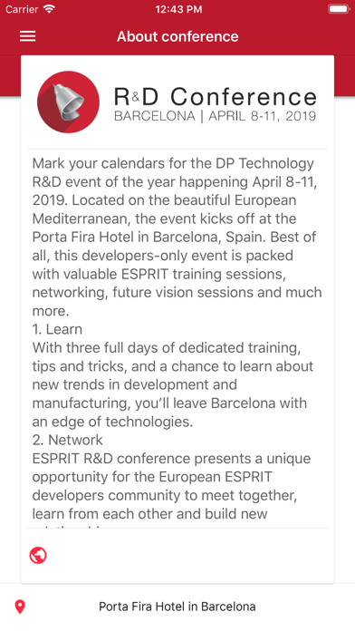 R&D Conference screenshot 4