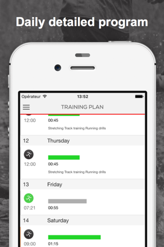 Running training Plans screenshot 2