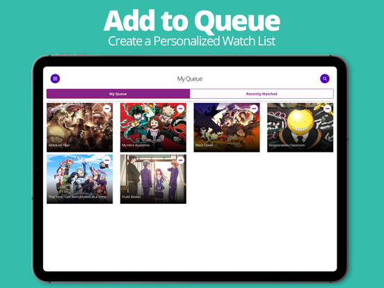 iPad Image of Funimation