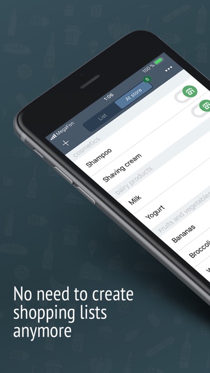 Grocery list made easy: Yasha