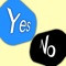NO YES Peel Paste Stickers is a amazing stickers app to make great chat moments and create funny chat through iMessage's