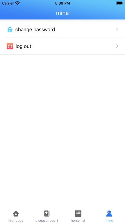 Staff end of the horse farm