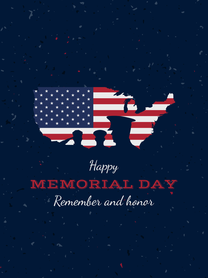 Happy Memorial Day Stickers IM