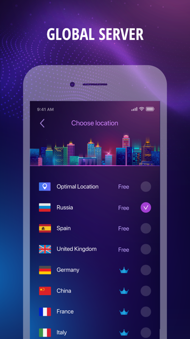 Dark VPN - Secure VPN Proxy screenshot 2